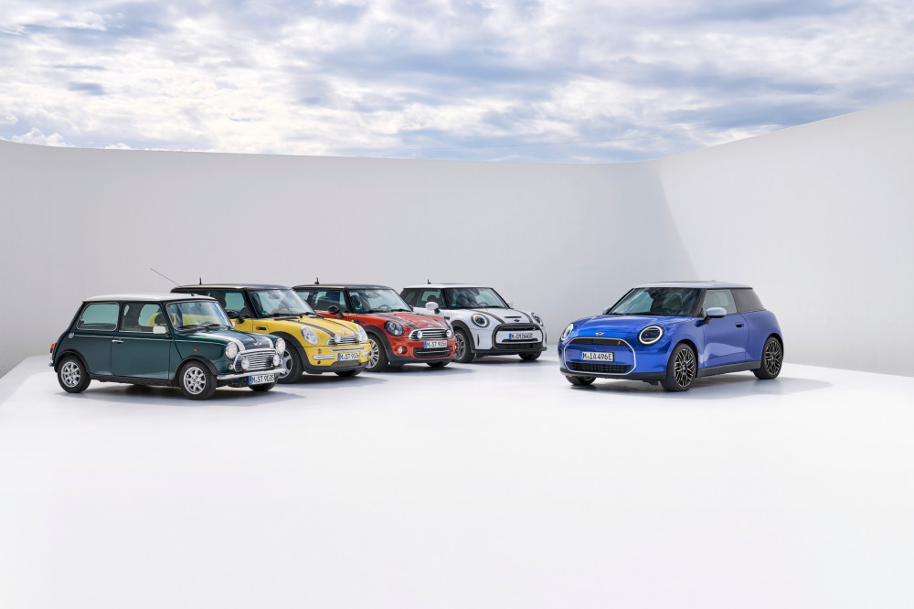 MINI Cooper generations